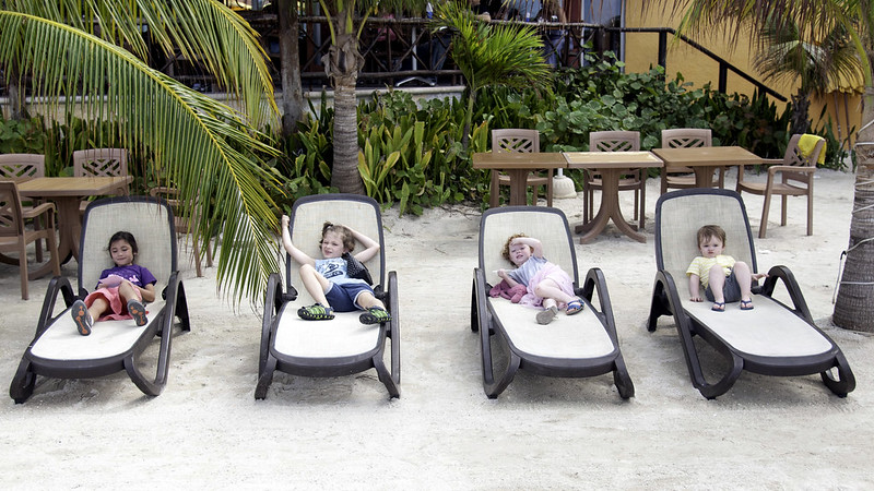 Kids Beach Chair With Adjustable Umbrella